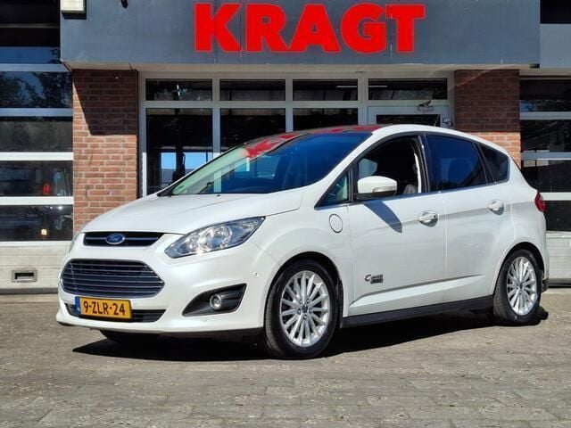 Wit, metallic lak Gebruikt 2015 Ford C-MAX Titanium MPV | € 8.450 (Eerlijke prijs) - Afbeelding 1/4