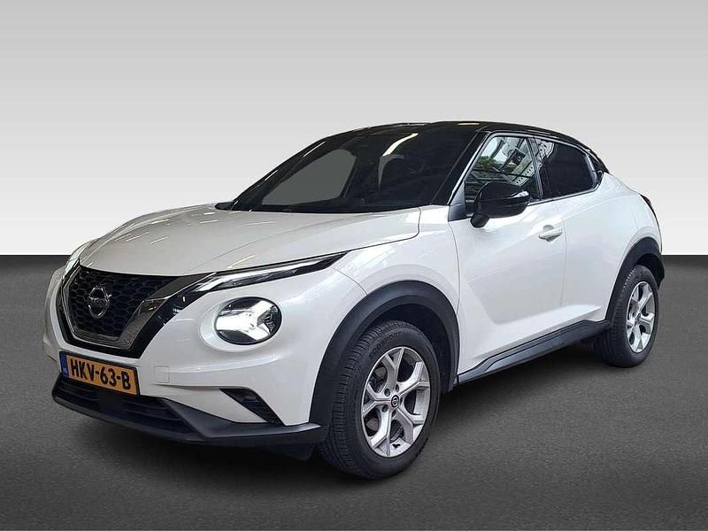 Wit Occasion 2021 Nissan Juke N-Connecta SUV | € 16.745 (Goede deal) - Afbeelding 1/4
