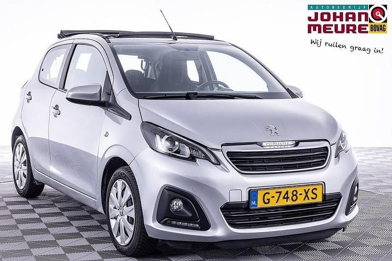 Grijs Gebruikt 2020 Peugeot 108 Active Hatchback | € 11.990 (Duur) - Afbeelding 1/4