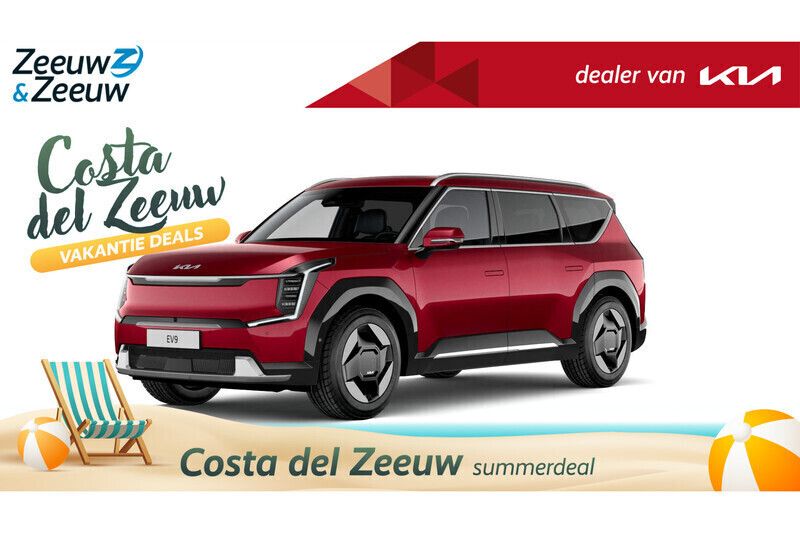 Flare red Nieuw 2024 Kia EV9 Edition 7 SUV | € 58.295 - Afbeelding 1/4