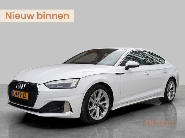 Wit Gebruikt 2021 Audi A5 Sportback Business Hatchback | € 23.250 - Afbeelding 1/4