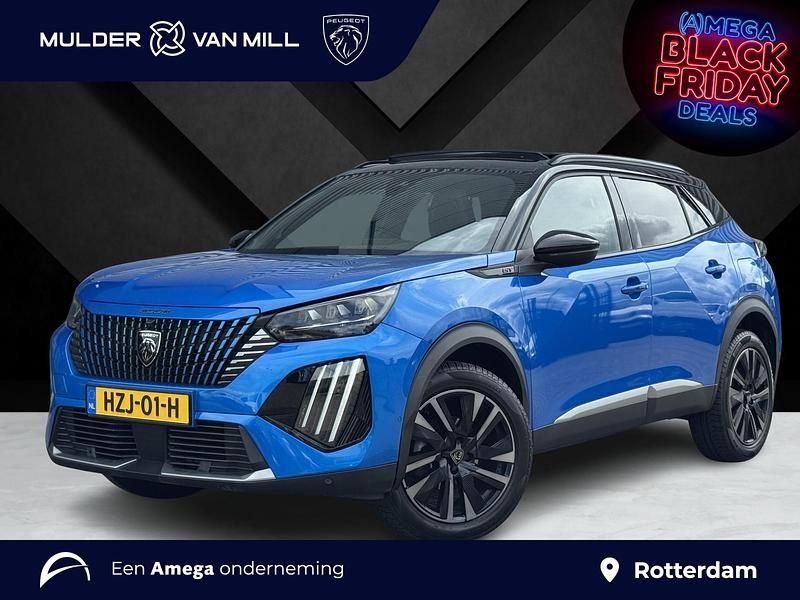 Blauw Gebruikt 2024 Peugeot 2008 GT SUV | € 31.795 - Afbeelding 1/4
