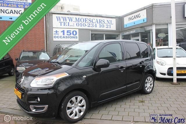 Zwart Occasion 2011 Citroën C3 Picasso Exclusive MPV | € 3.250 (Iets duurder) - Afbeelding 1/4