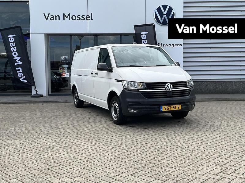Wit Gebruikt 2020 VW T6.1 Highline Van | € 17.900 - Afbeelding 1/4