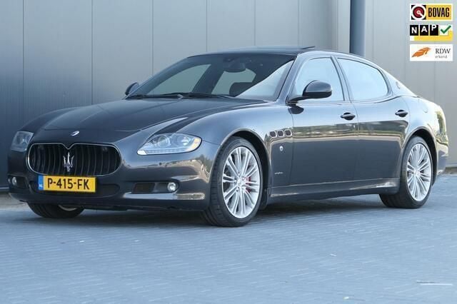 Grijs Gebruikt 2010 Maserati Quattroporte Sedan | € 44.940 (Goede deal) - Afbeelding 1/4