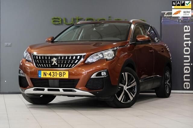 Bruin Gebruikt 2017 Peugeot 3008 Allure SUV | € 13.744 (Eerlijke prijs) - Afbeelding 1/4