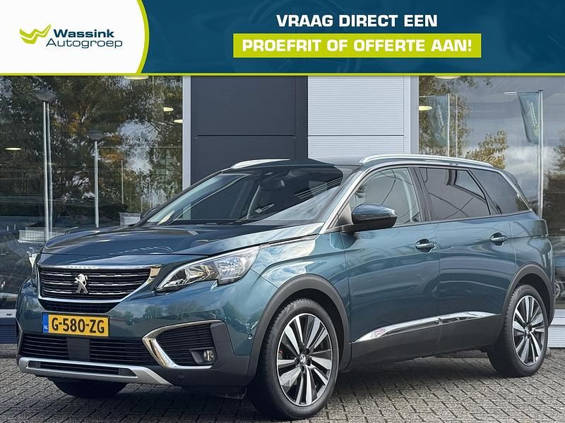 Blauw Occasion 2020 Peugeot 5008 Allure SUV | € 23.995 (Eerlijke prijs) - Afbeelding 1/4