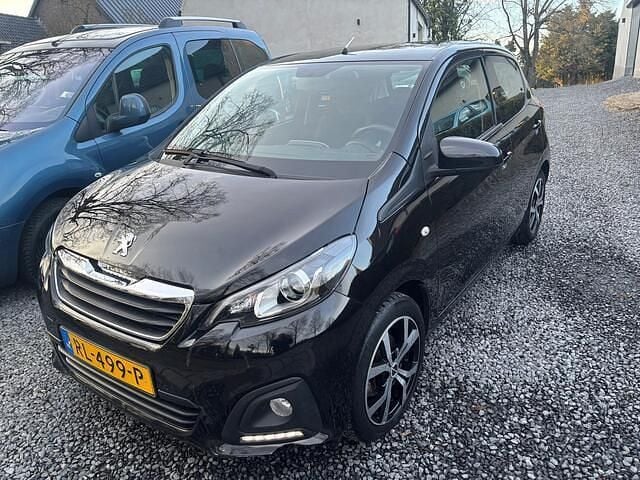 Zwart Occasion 2018 Peugeot 108 Active Hatchback | € 4.450 (Super prijs) - Afbeelding 1/4