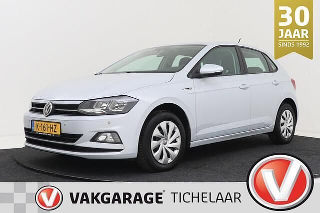 Wit Gebruikt 2021 VW Polo Comfortline Hatchback | € 15.199 (Goede deal) - Afbeelding 1/3