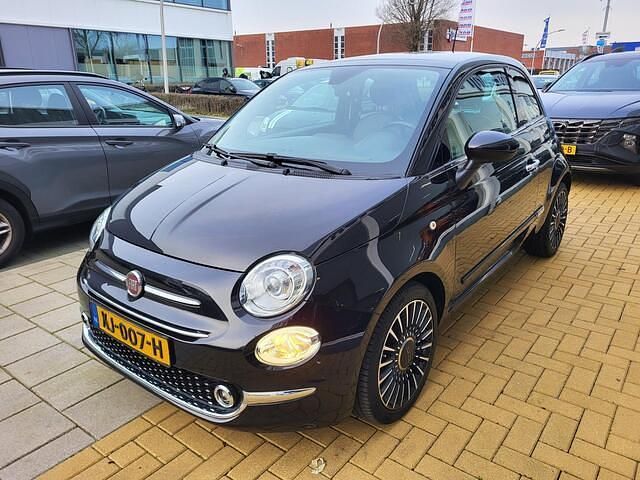 Occasion Fiat 500 Lounge 80 PK (58 kW) 2016 Zwart (metallic) Hatchback