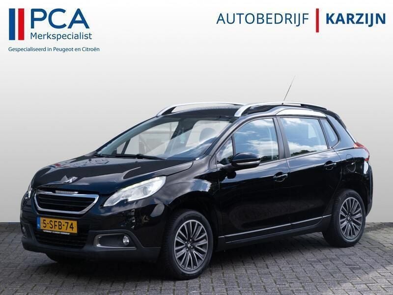 Zwart Gebruikt 2013 Peugeot 2008 Active SUV | € 8.450 (Duur) - Afbeelding 1/4
