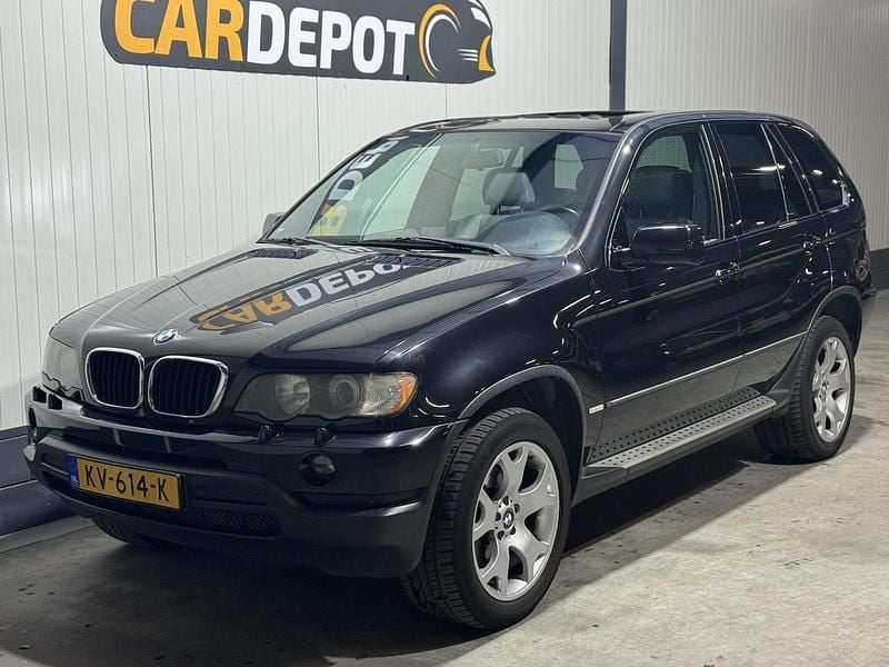 Zwart Gebruikt 2001 BMW X5 Executive SUV | € 4.999 (Eerlijke prijs) - Afbeelding 1/4