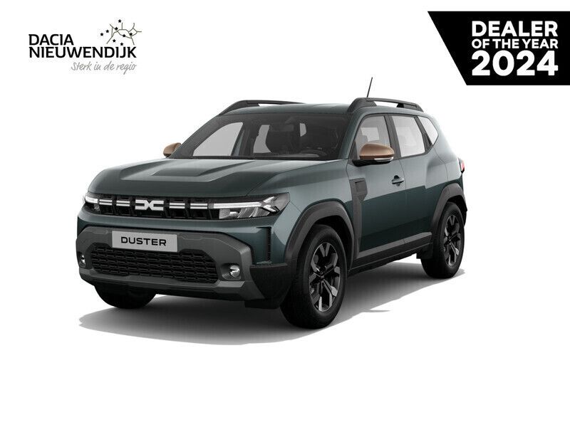 Cedar green (groen mica) Nieuw 2025 Dacia Duster Extreme SUV | € 32.050 (Eerlijke prijs) - Afbeelding 1/4