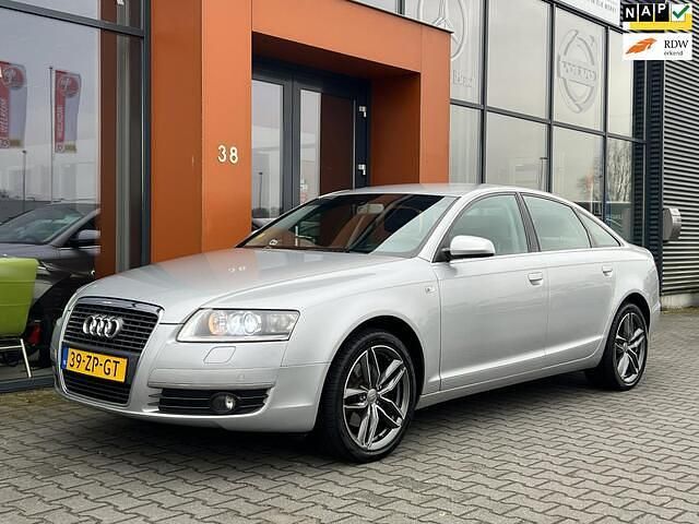 Grijs Occasion 2008 Audi A6 Proline Sedan | € 4.750 (Eerlijke prijs) - Afbeelding 1/4