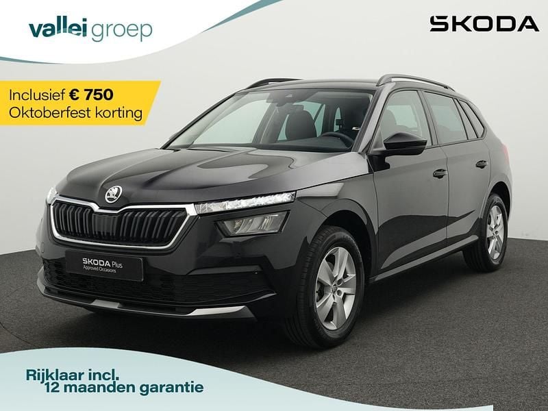 Zwart Gebruikt 2023 Skoda Kamiq Ambition SUV | € 23.650 (Eerlijke prijs) - Afbeelding 1/4