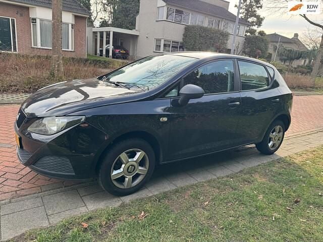 Zwart Occasion 2008 Seat Ibiza Hatchback | € 1.199 (Eerlijke prijs) - Afbeelding 1/4