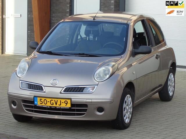 Goud Gebruikt 2008 Nissan Micra Hatchback | € 3.350 (Eerlijke prijs) - Afbeelding 1/4