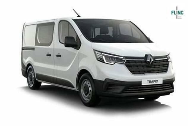 Wit Nieuw 2024 Renault Trafic Luxe Van | € 38.450 - Afbeelding 1/4