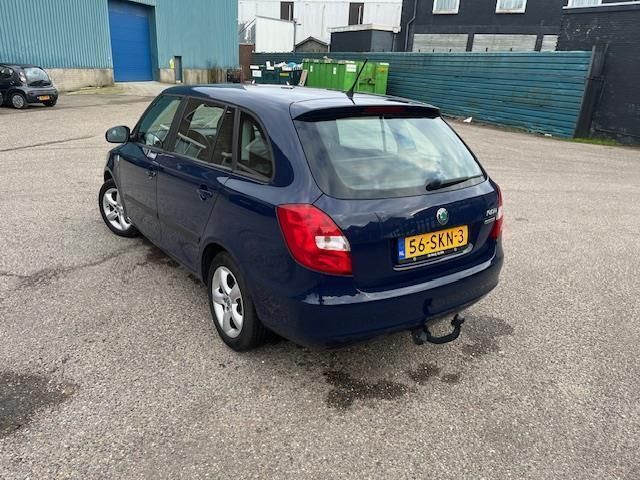 Occasion Skoda Fabia 75 PK (55 kW) 2011 Blauw Hatchback