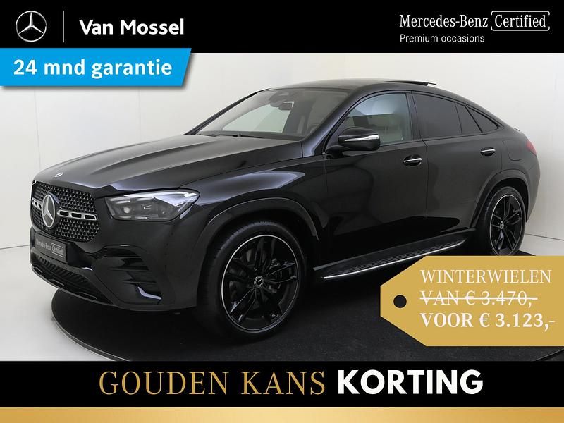 Zwart Gebruikt 2025 Mercedes GLE400 AMG line Coupé | € 108.945 (Iets duurder) - Afbeelding 1/4