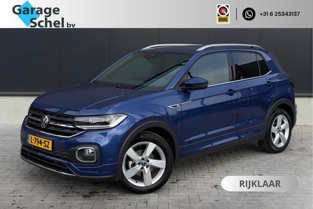 Blauw Gebruikt 2021 VW T-Cross R-line SUV | € 24.950 (Eerlijke prijs) - Afbeelding 1/4