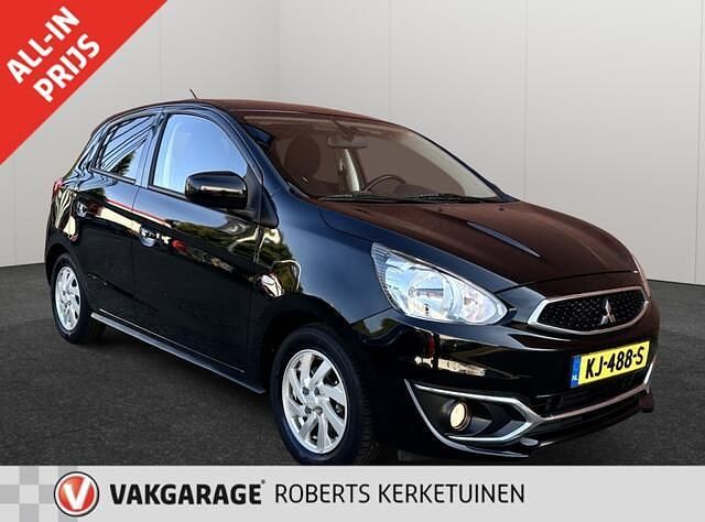 Zwart Gebruikt 2016 Mitsubishi Space Star Intense Hatchback | € 8.990 (Iets duurder) - Afbeelding 1/4