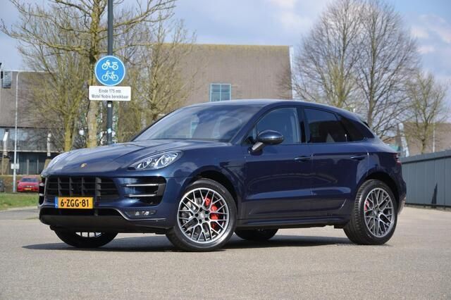 Blauw Gebruikt 2015 Porsche Macan Turbo SUV | € 42.750 (Eerlijke prijs) - Afbeelding 1/4