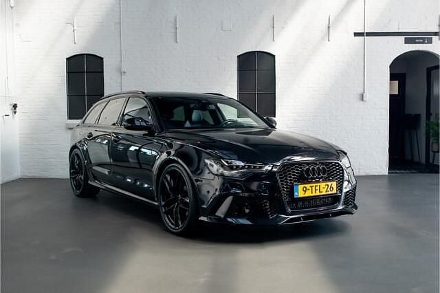 Zwart Gebruikt 2014 Audi RS6 S-Line Stationwagen | € 48.750 (Eerlijke prijs) - Afbeelding 1/4