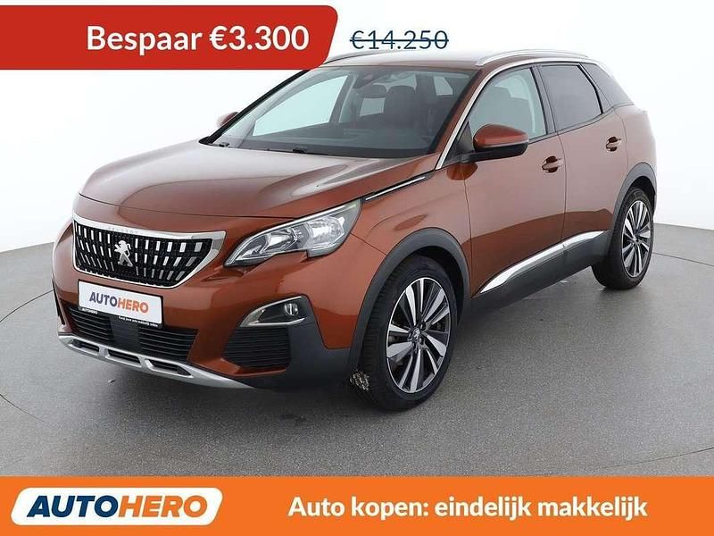 Bruin Occasion 2019 Peugeot 3008 Allure SUV | € 11.149 (Super prijs) - Afbeelding 1/3