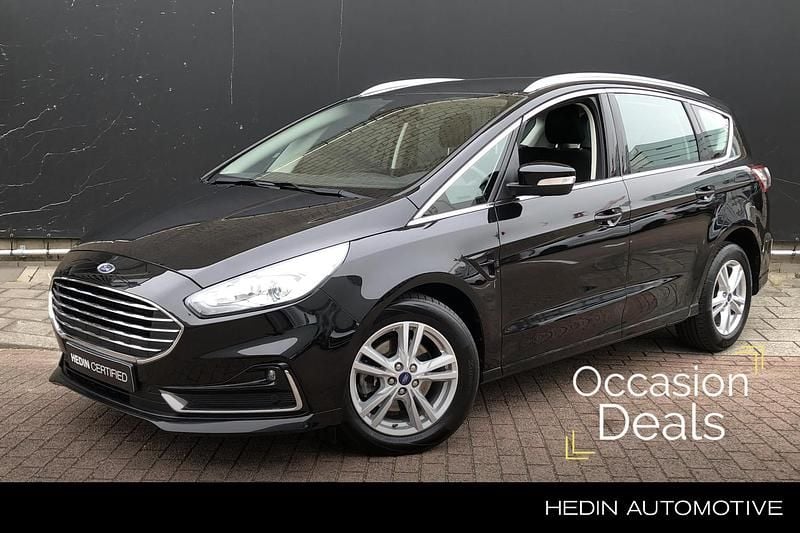 Zwart Gebruikt 2021 Ford S-MAX Titanium MPV | € 29.935 (Super prijs) - Afbeelding 1/4