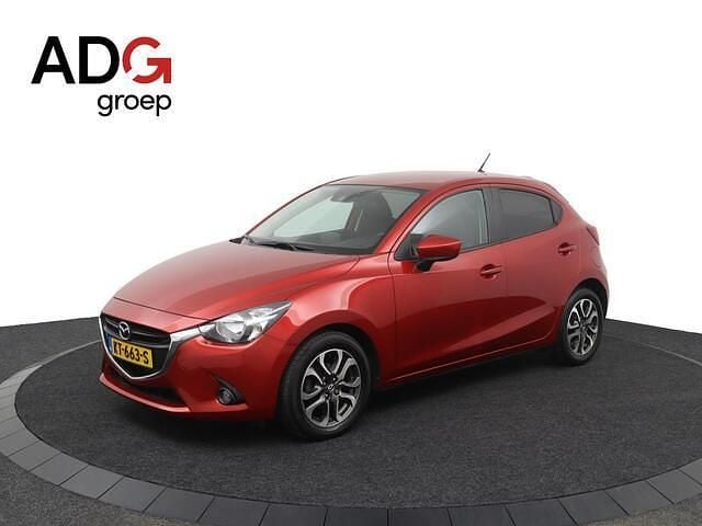 Rood Gebruikt 2016 Mazda 2 Hatchback | € 13.650 (Eerlijke prijs) - Afbeelding 1/4