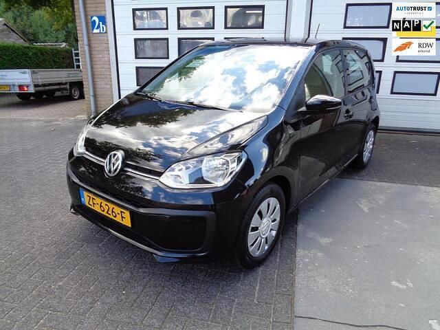 Zwart Gebruikt 2019 VW up! move up! Hatchback | € 6.950 (Eerlijke prijs) - Afbeelding 1/4