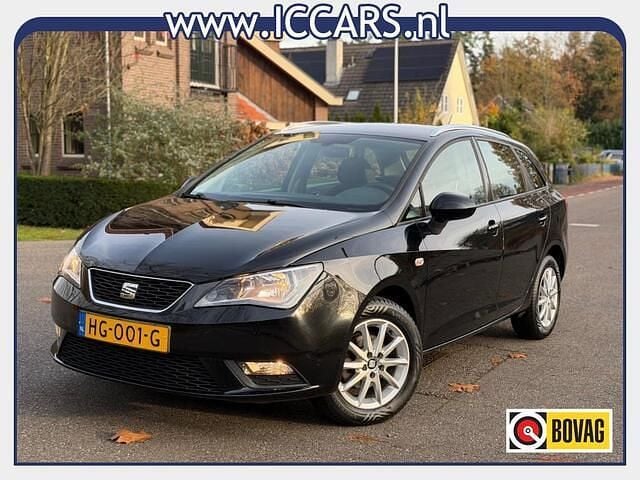 Zwart (metallic) Gebruikt 2015 Seat Ibiza ST Stationwagen | € 8.995 (Iets duurder) - Afbeelding 1/2