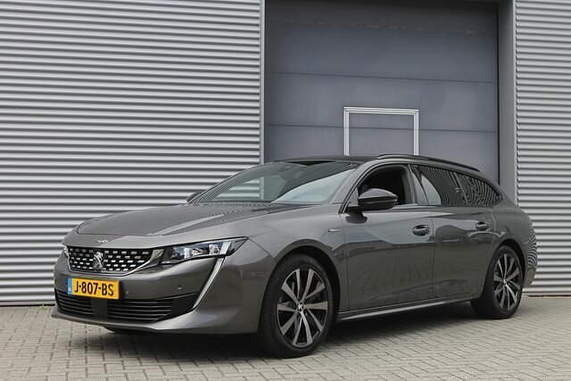 Grijs Gebruikt 2020 Peugeot 508 SW GT-line Stationwagen | € 19.999 - Afbeelding 1/4