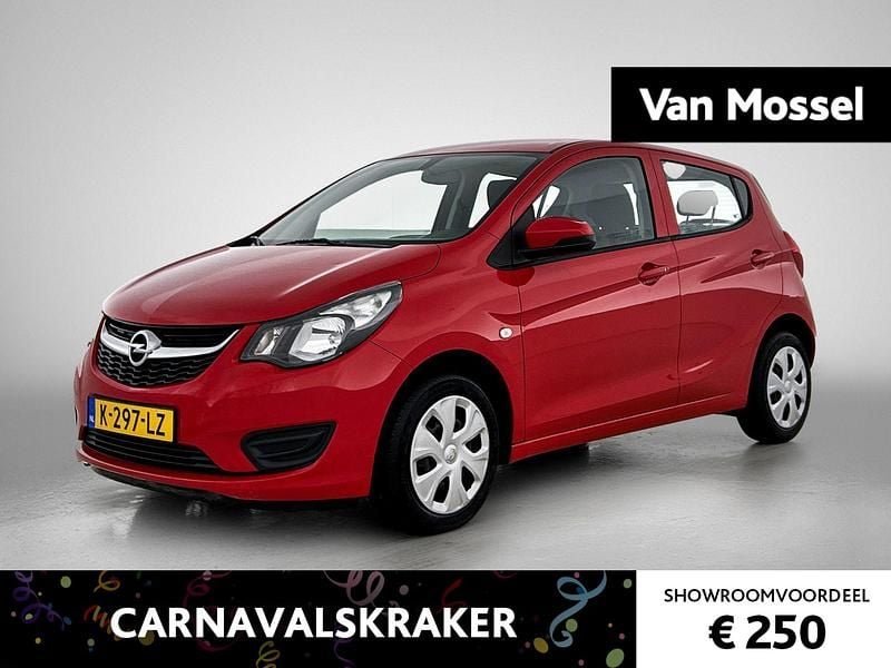 Rood Occasion 2021 Opel Karl Edition Hatchback | € 7.900 (Super prijs) - Afbeelding 1/4