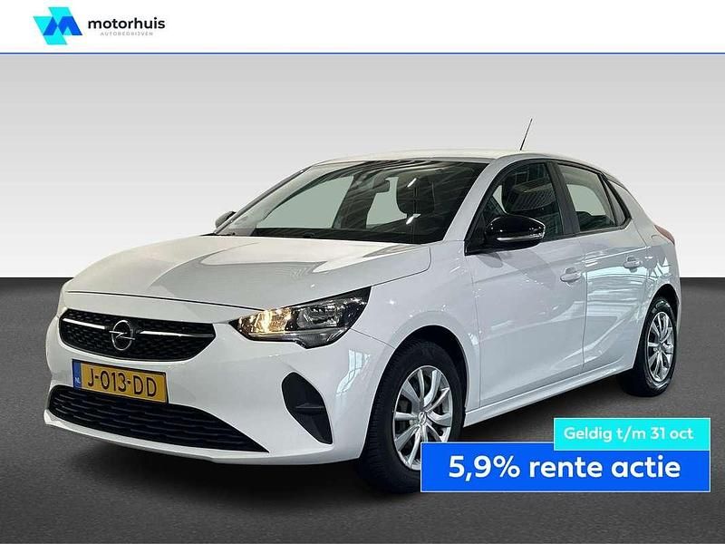 Wit Gebruikt 2020 Opel Corsa Edition Hatchback | € 10.445 (Goede deal) - Afbeelding 1/4