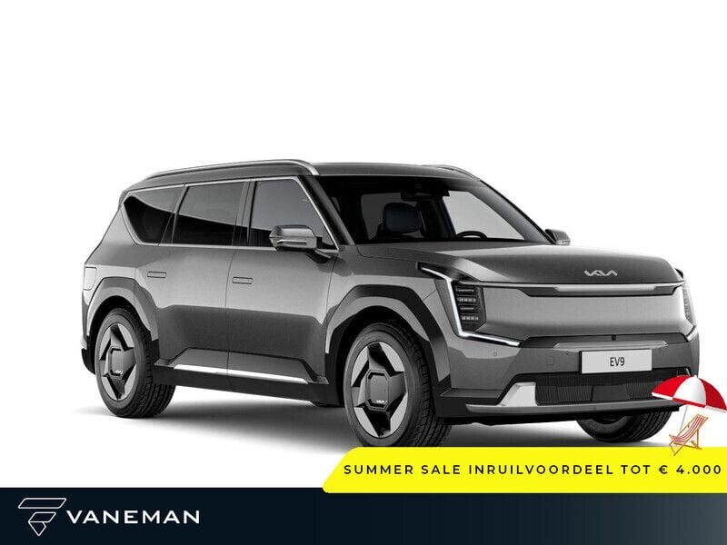 Zwart Nieuw 2025 Kia EV9 Edition 7 SUV | € 55.995 - Afbeelding 1/1
