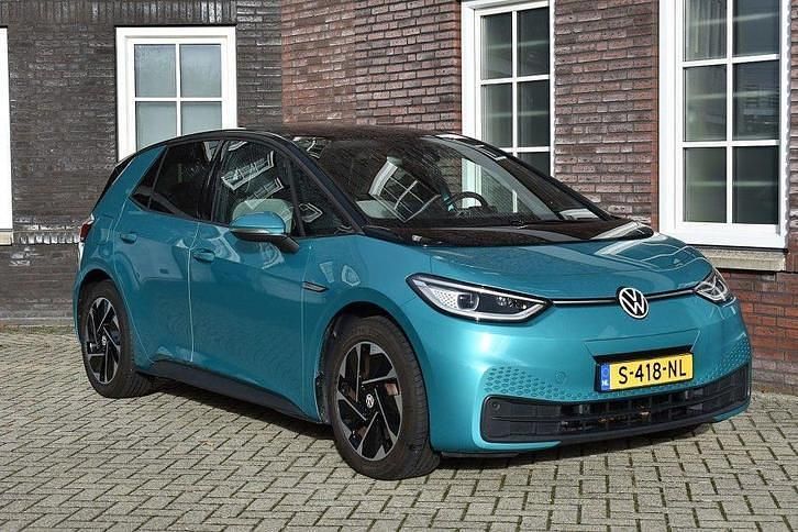 Groen Gebruikt 2020 VW ID.3 Pro Hatchback | € 15.900 (Goede deal) - Afbeelding 1/4