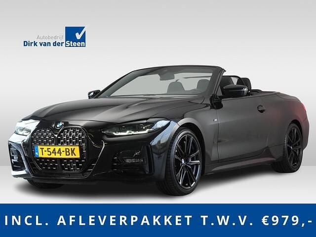 Zwart Occasion 2021 BMW 420 Executive Cabriolet | € 46.950 (Eerlijke prijs) - Afbeelding 1/4