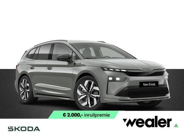 Grijs Nieuw 2026 Skoda Enyaq iV Business Line SUV | € 52.440 (Eerlijke prijs) - Afbeelding 1/4