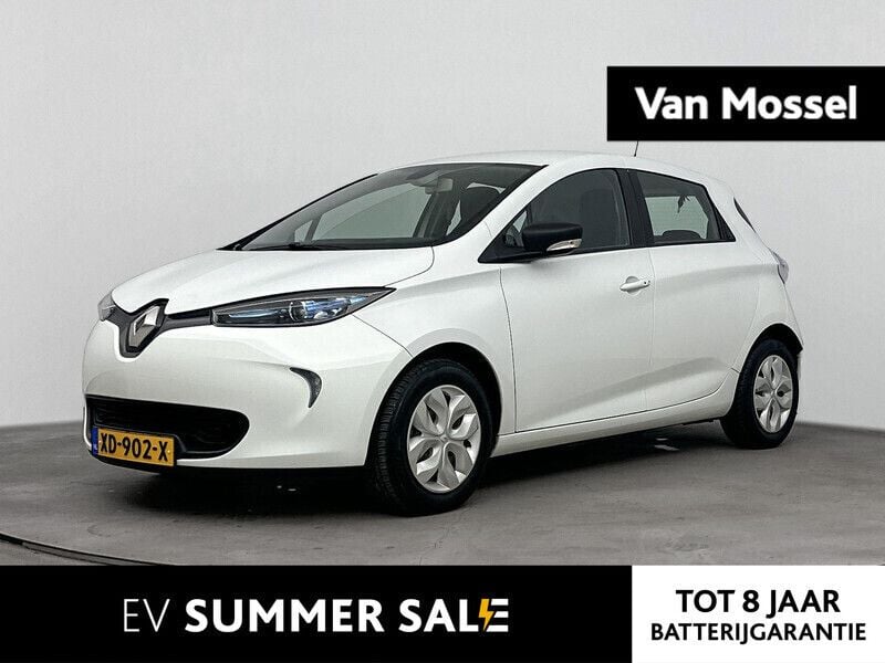 Blanc glacier 369 Gebruikt 2019 Renault Zoe Life Hatchback | € 11.940 (Eerlijke prijs) - Afbeelding 1/4