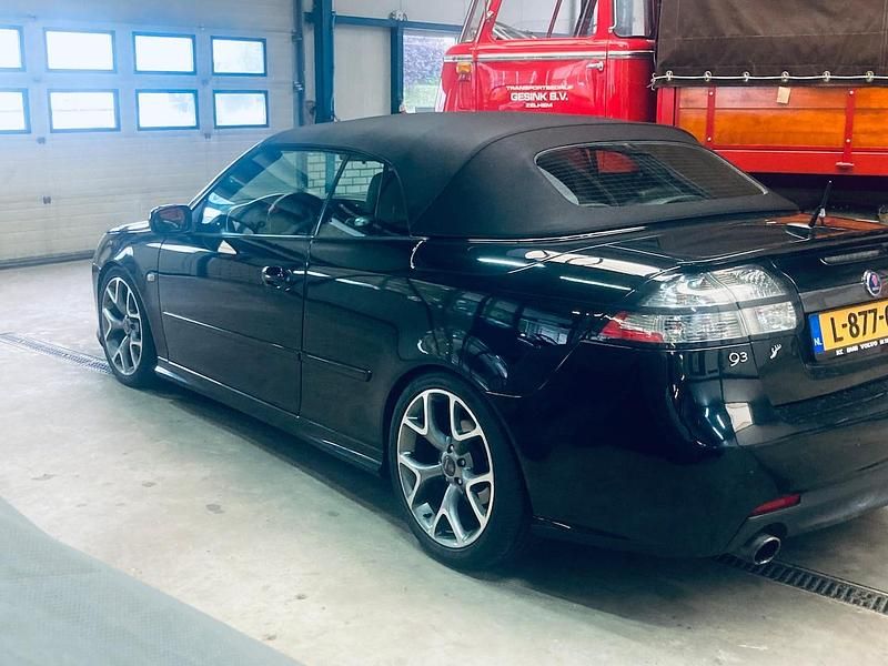 Zwart Gebruikt 2008 Saab 9-3 Cabriolet Vector Cabriolet | € 15.950 - Afbeelding 1/3
