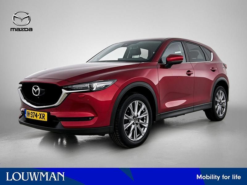 Rood (metallic) Occasion 2020 Mazda CX-5 Style SUV | € 26.495 (Eerlijke prijs) - Afbeelding 1/4
