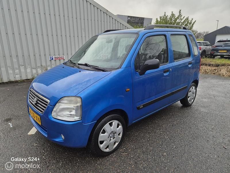 Blauw Gebruikt 2002 Suzuki Wagon R+ GL MPV | € 2.750 (Iets duurder) - Afbeelding 1/4