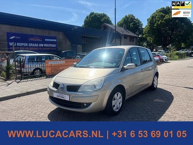 Beige Gebruikt 2007 Renault Scénic II Business MPV | € 1.295 (Eerlijke prijs) - Afbeelding 1/4