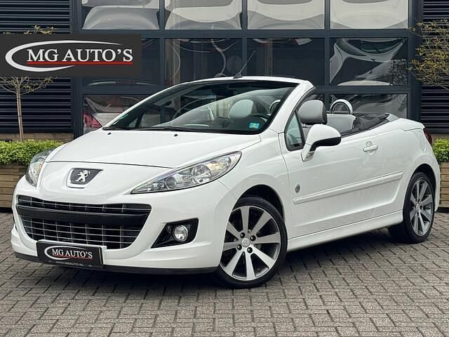 Wit Gebruikt 2013 Peugeot 207 CC Roland Garros Cabriolet | € 6.495 (Eerlijke prijs) - Afbeelding 1/4