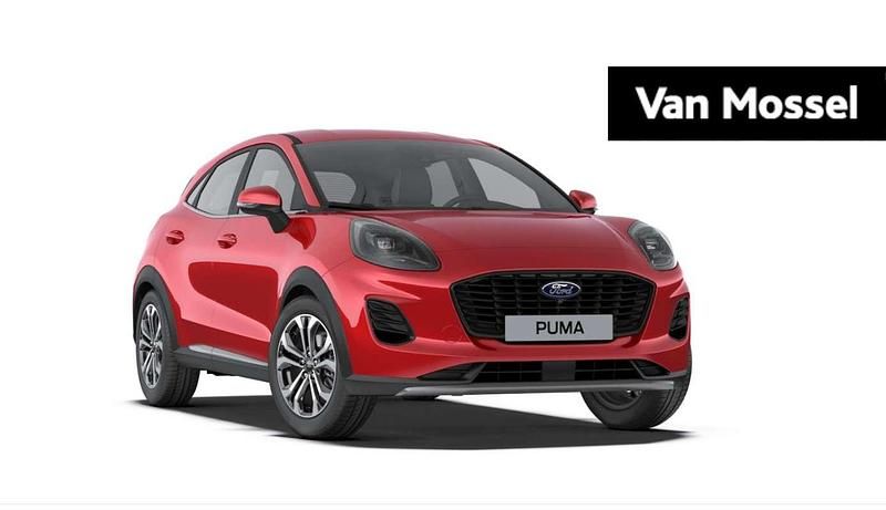 Rood Nieuw 2024 Ford Puma Titanium Coupé | € 29.970 (Goede deal) - Afbeelding 1/4