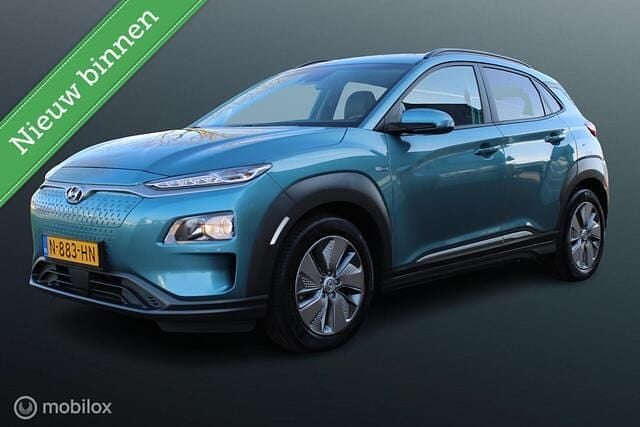 Blauw (metallic) Occasion 2021 Hyundai Kona SUV | € 19.888 (Goede deal) - Afbeelding 1/4