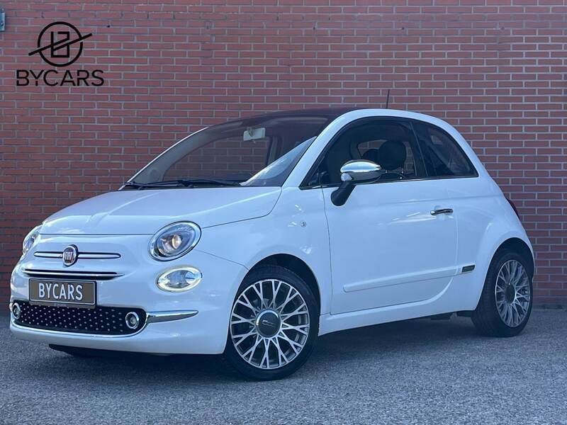 Wit Gebruikt 2017 Fiat 500 Lounge Hatchback | € 8.950 (Goede deal) - Afbeelding 1/4
