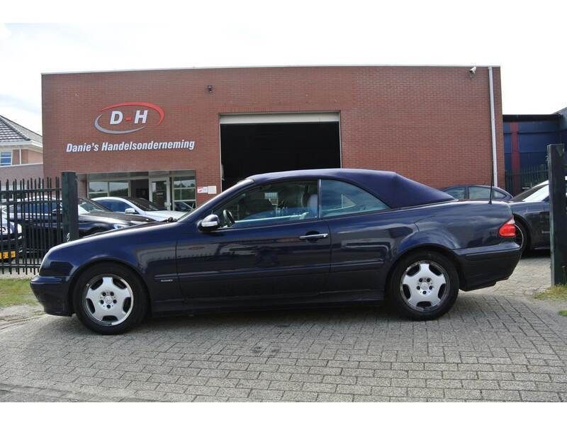 Blauw Gebruikt 2001 Mercedes CLK200 Elegance Cabriolet | € 3.499 (Goede deal) - Afbeelding 1/4